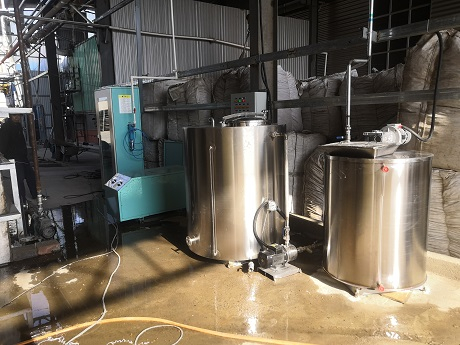 山東臨沂生物質導熱油爐SNCR脫硝